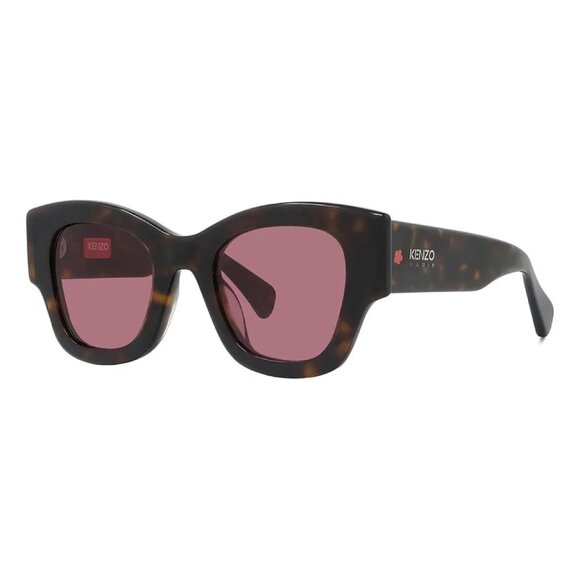 NEW KENZO SUNGLASSES KZ40169U 52S DARK HAVANA WOMEN EYEWEAR KENZO